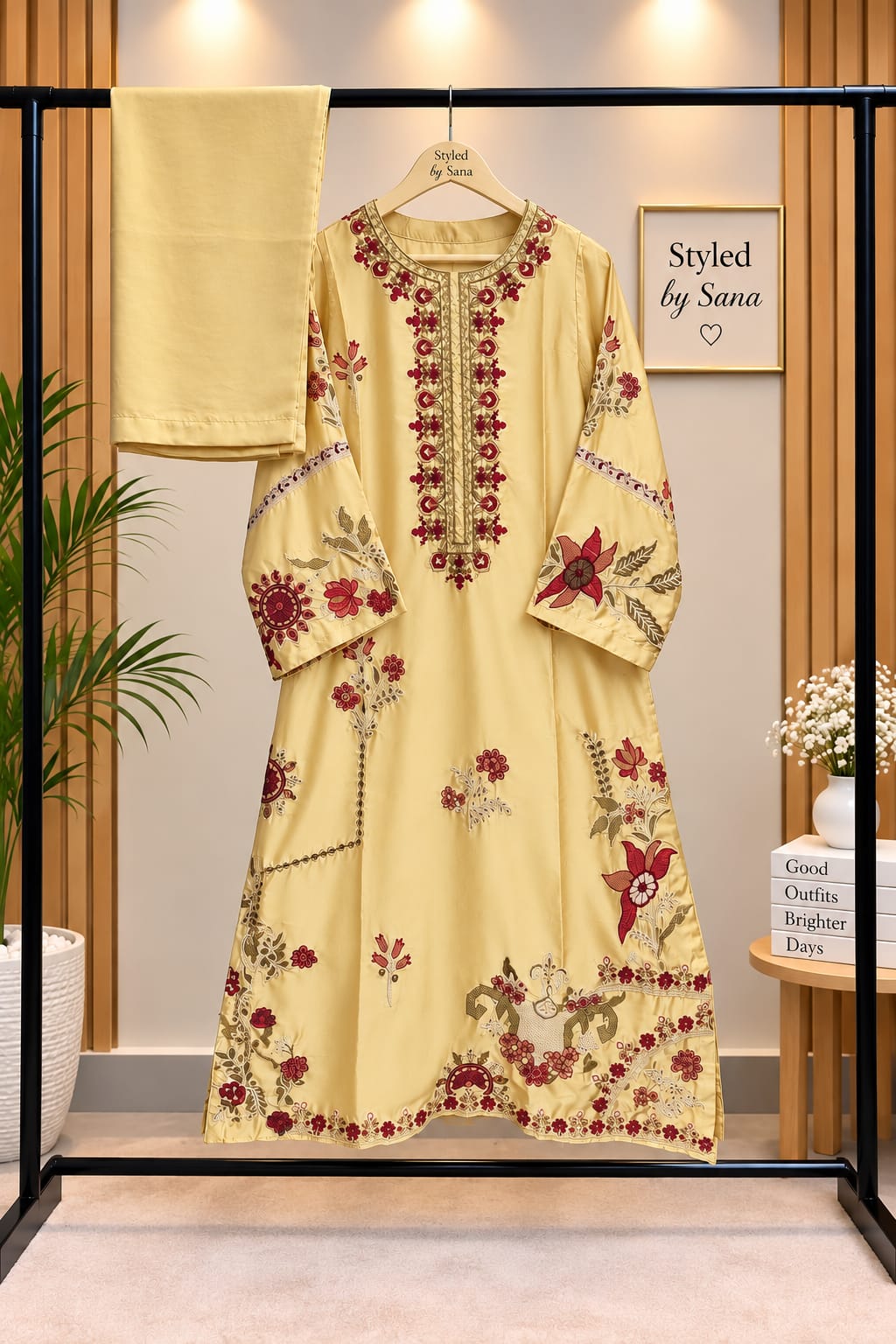 Mustard Yellow Front