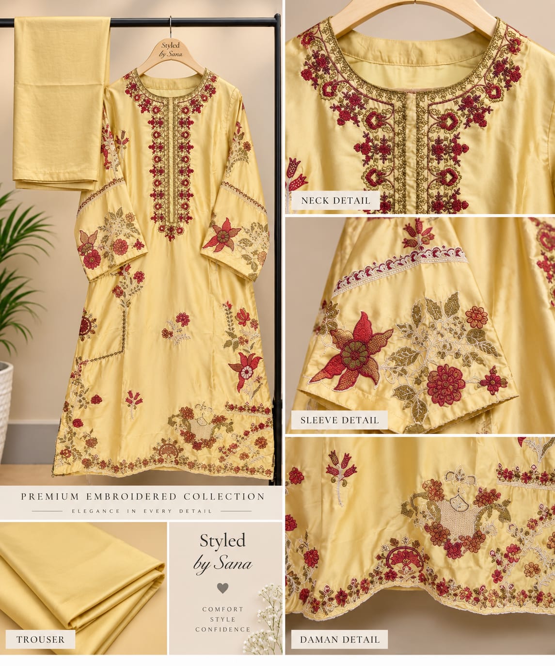 Mustard Yellow Details